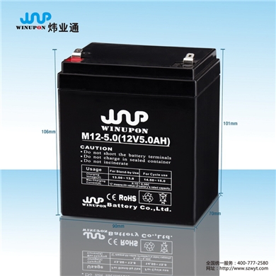 12V5AH視頻監(jiān)控專用蓄電池